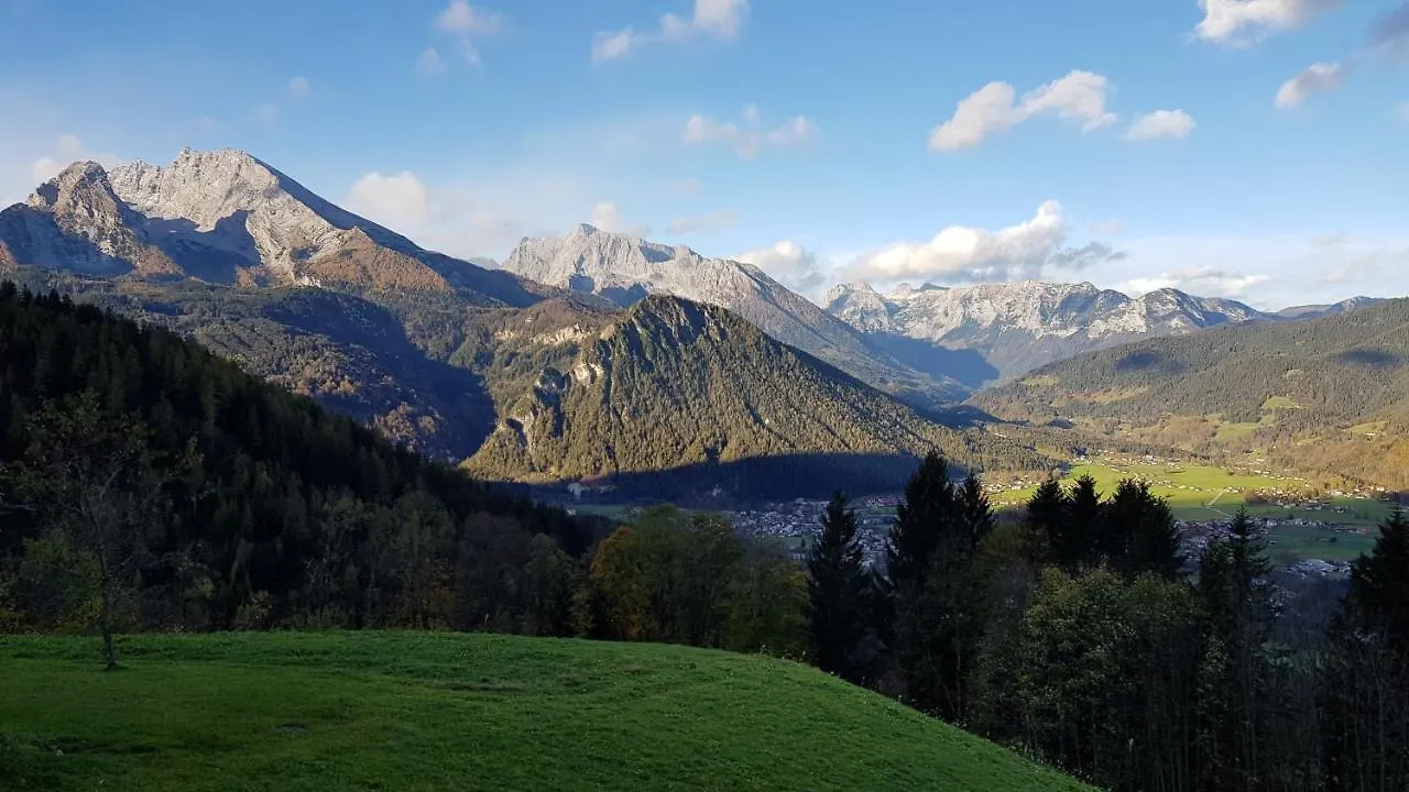 Apartment 2 Bergpanorama Mit Blick Ins Tal Fuer Absolute Nichtraucher Berchtesgaden